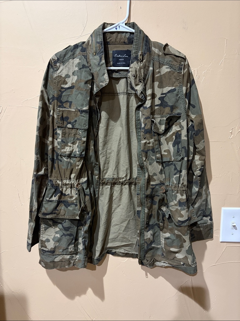 Endless Love Camoflouge Jacket